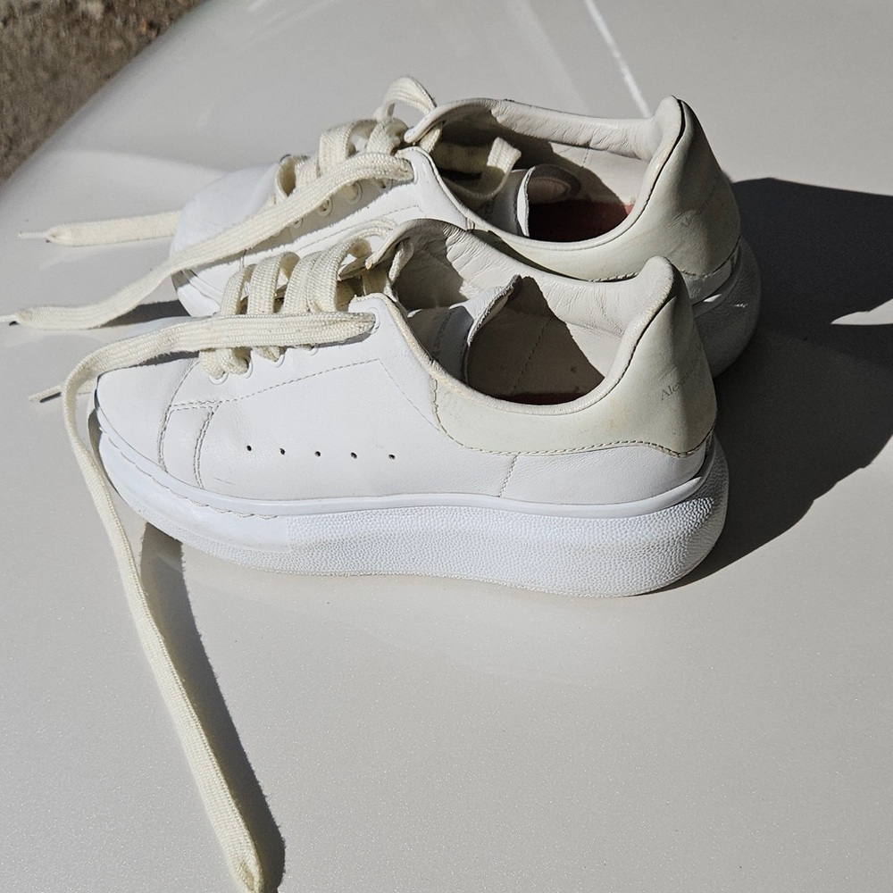 Kids Alexander McQueen White Shoes